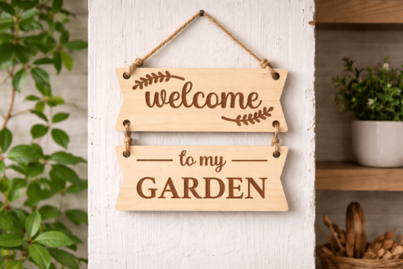 Download Welcome Wall Decor Laser Cut SVG - Decor Collection