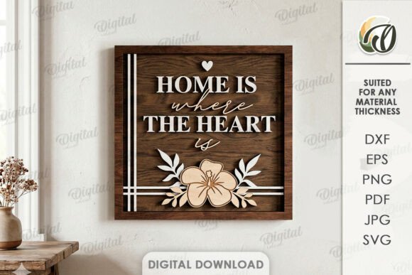 Download Welcome Home Wall Decor Laser Cut - Decor Collection