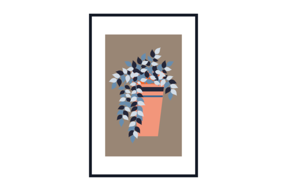 Download Floral Plant Wall Decoration Svg - Decor Collection
