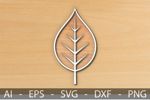 Download Laser Cut Wooden Leaf Wall Art Decor - Decor Collection