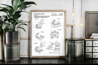 Download Orthodontic Patent Blueprint Wall Decor - Decor Collection