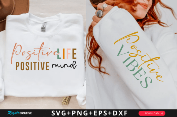 Download Positive Vibes Svg Design,T-Shirt Design - Positive vibes svg Collection