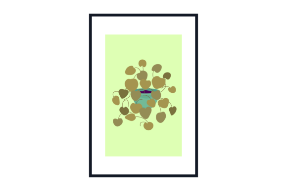 Download Floral Plant Wall Decoration Svg - Decor Collection