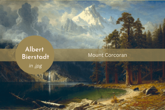 Download Wall Decoration, Albert Bierstadt Arts - Decor Collection