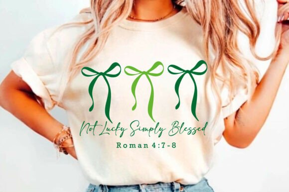 Download Not Lucky Simply Blessed Png,St Pattys - Premium Resources