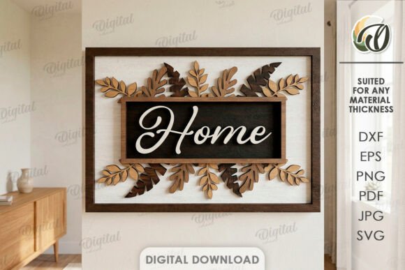 Download Welcome Home Wall Decor Laser Cut - Decor Collection